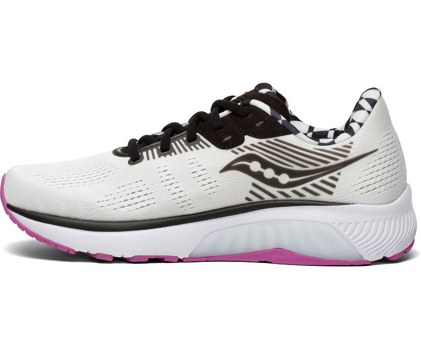 Saucony Guide 14 Women's Running Shoes Grey / Black | Canada 137UZGT